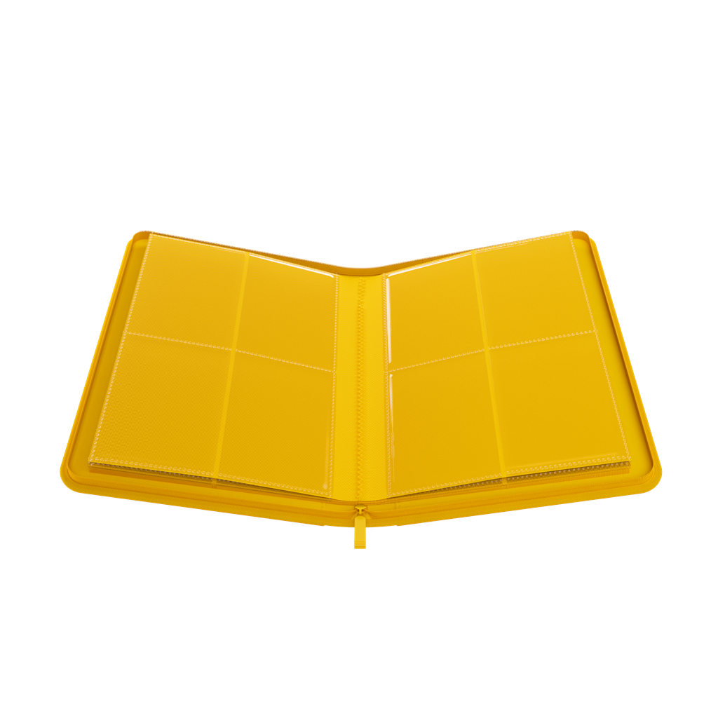 Gamegenic - Zip Up Album - 8 Pocket Binder Yellow / Gelb - 160 Karten