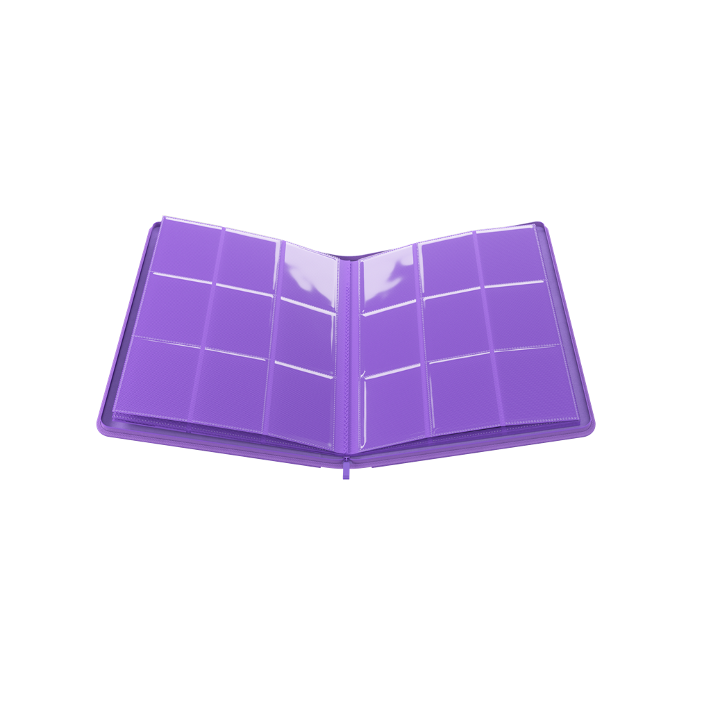 Gamegenic - Zip Up Album - 18 Pocket Binder Purple / Lila - 360 Karten