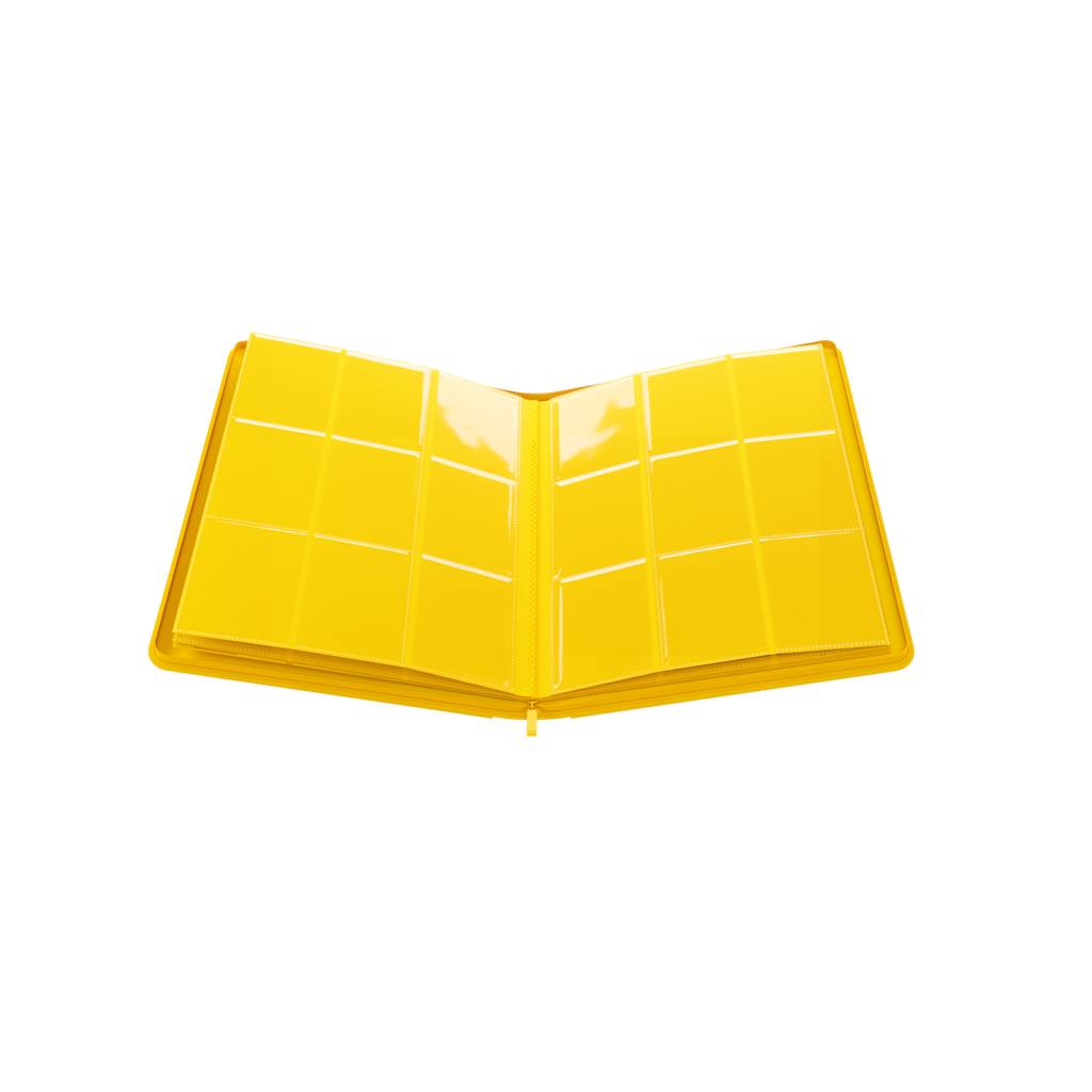 Gamegenic - Zip Up Album - 18 Pocket Binder Yellow / Gelb - 360 Karten