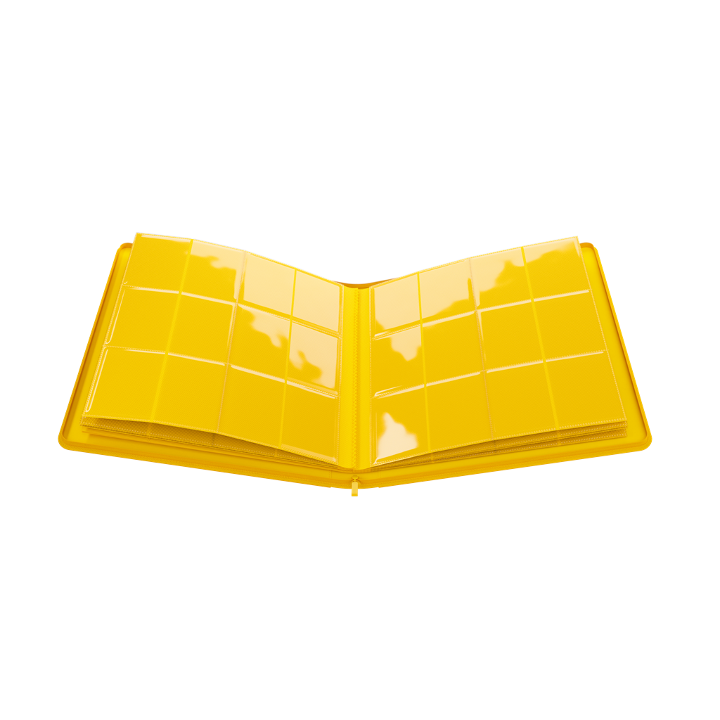 Gamegenic - Zip Up Album - 24 Pocket Binder Yellow / Gelb - 480 Karten