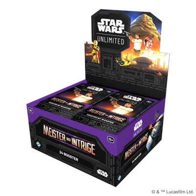 FFG - Star Wars: Unlimited - Meister der Intrige Booster Display (24 Booster) - Deutsch