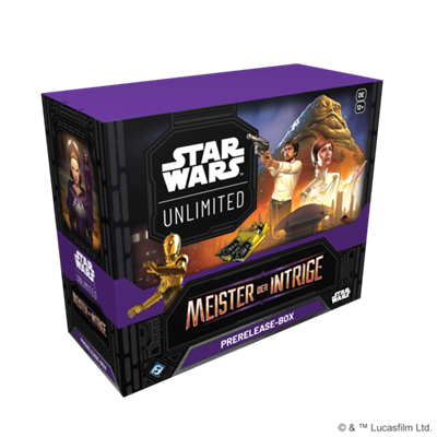 FFG - Star Wars: Unlimited - Meister der Intrige Pre Release Kit