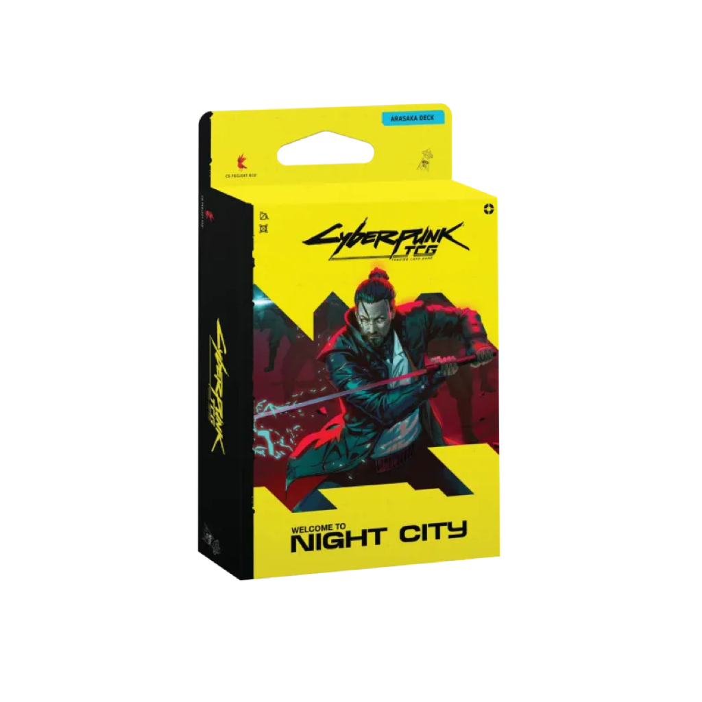 Cyberpunk TCG - Welcome To Night City - Starter Deck – Embracing Power Englisch ab 15.10.2026