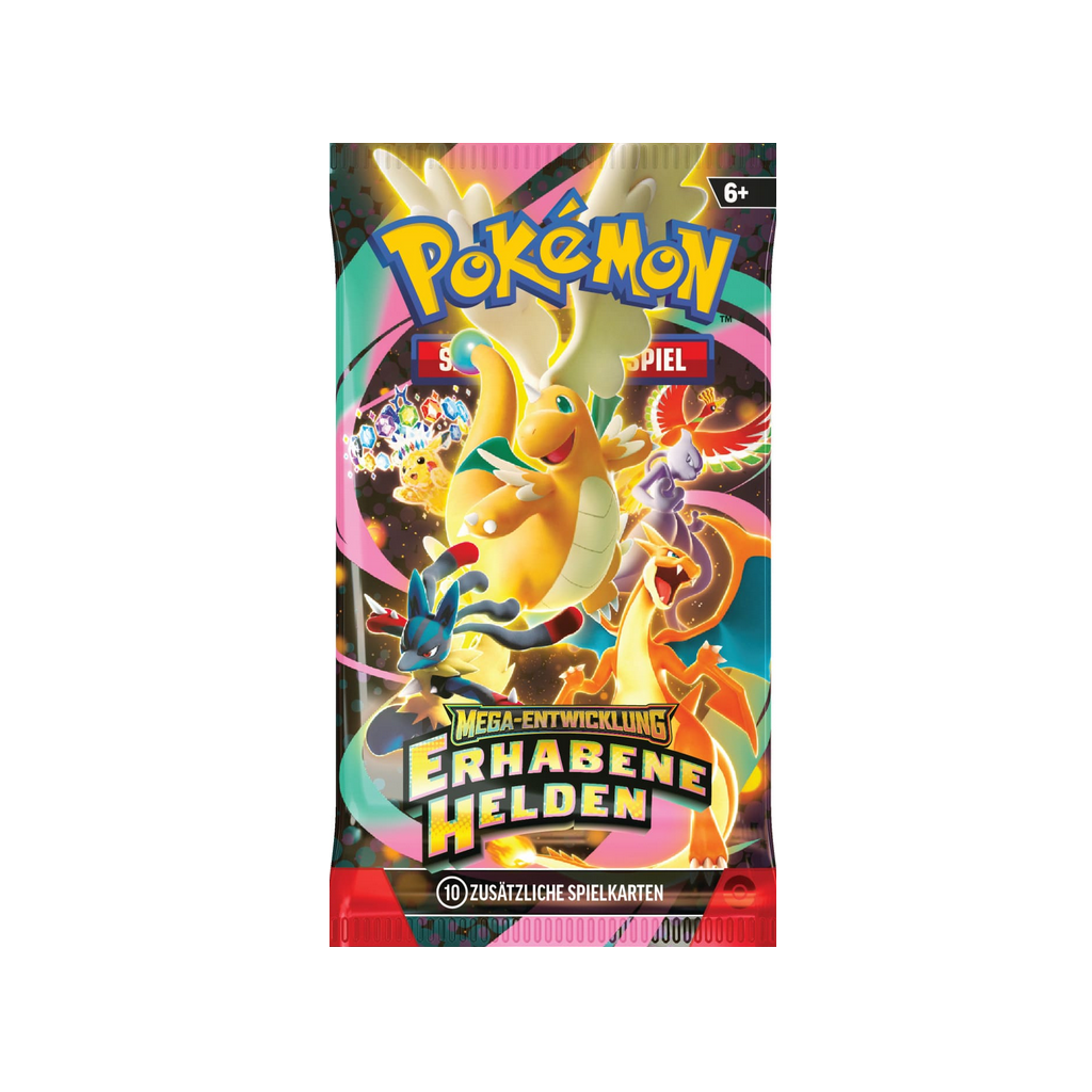 Pokemon Mega Entwicklung - Erhabene Helden Booster Deutsch