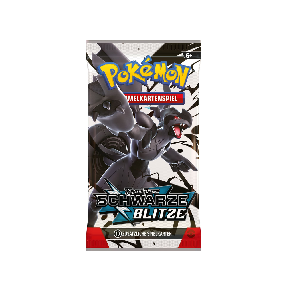 Pokemon Karmesin & Purpur - Schwarze Blitze Booster Deutsch