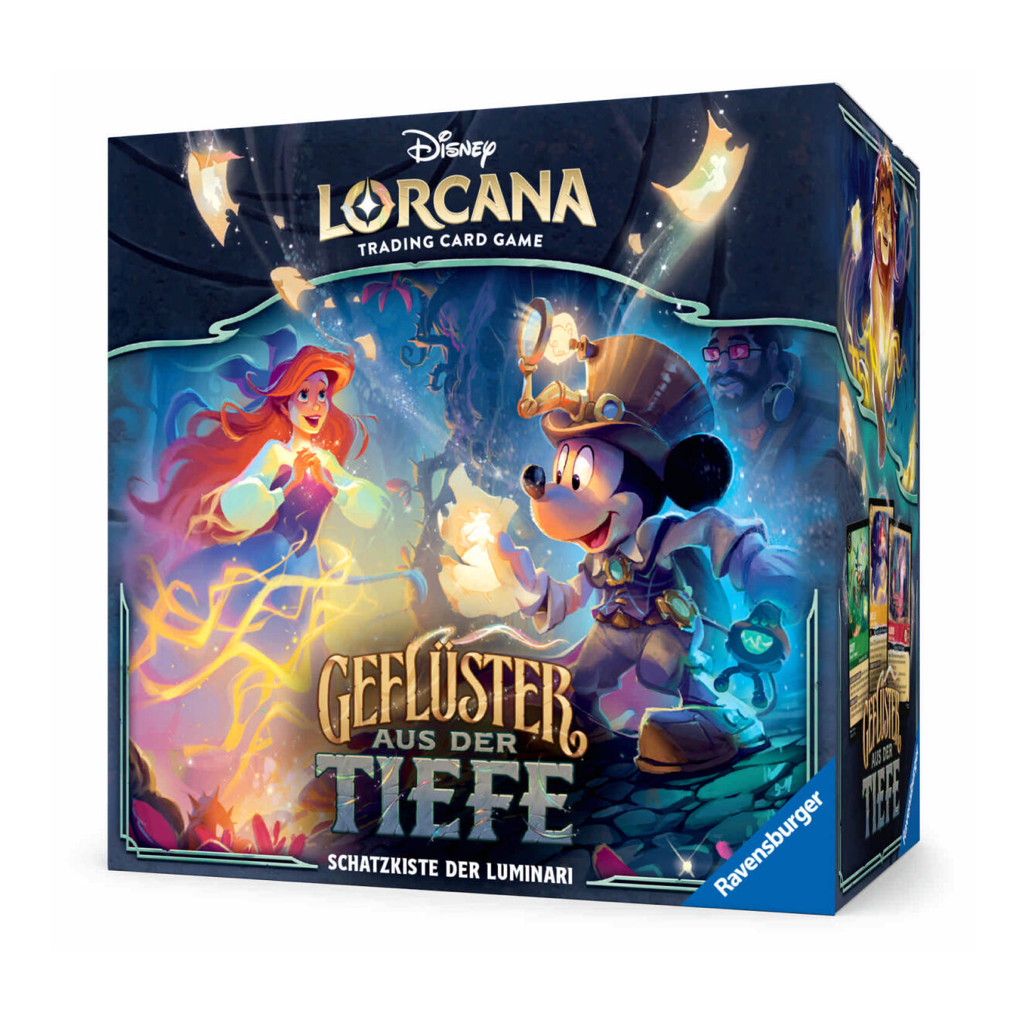 Disney Lorcana - Geflüster aus der Tiefe - Schatzkiste der Luminari Deutsch