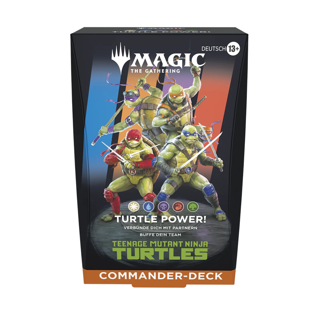 MTG - Magic the Gathering - Teenage Mutant Ninja Turtles Commander-Deck Turtle Power! Deutsch ab 06.03.2026