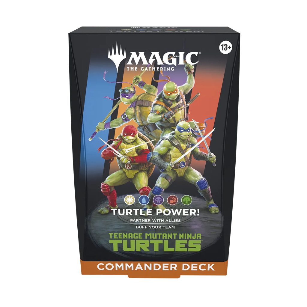 MTG - Magic the Gathering - Teenage Mutant Ninja Turtles Commander-Deck Turtle Power! Englisch ab 06.03.2026