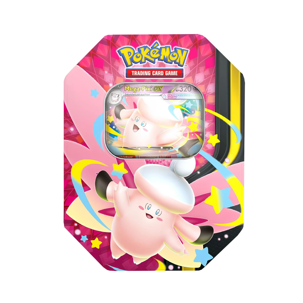 Pokemon Mega-Mondschein Tin / Mega Pixi ex Deutsch