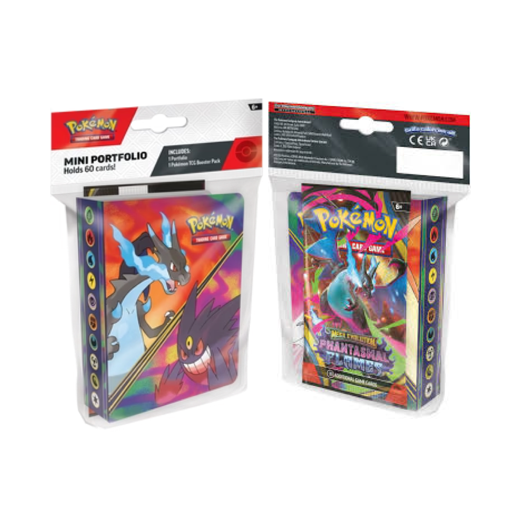 Pokemon Mega Evolution - Phantasmal Flames Mini Portfolio (1 Booster) Englisch