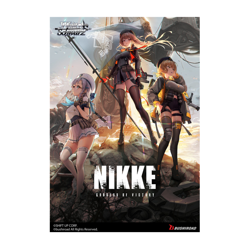 Weiß Schwarz TCG Goddes of Victory: Nikke Booster Display (12 Packs) Englisch