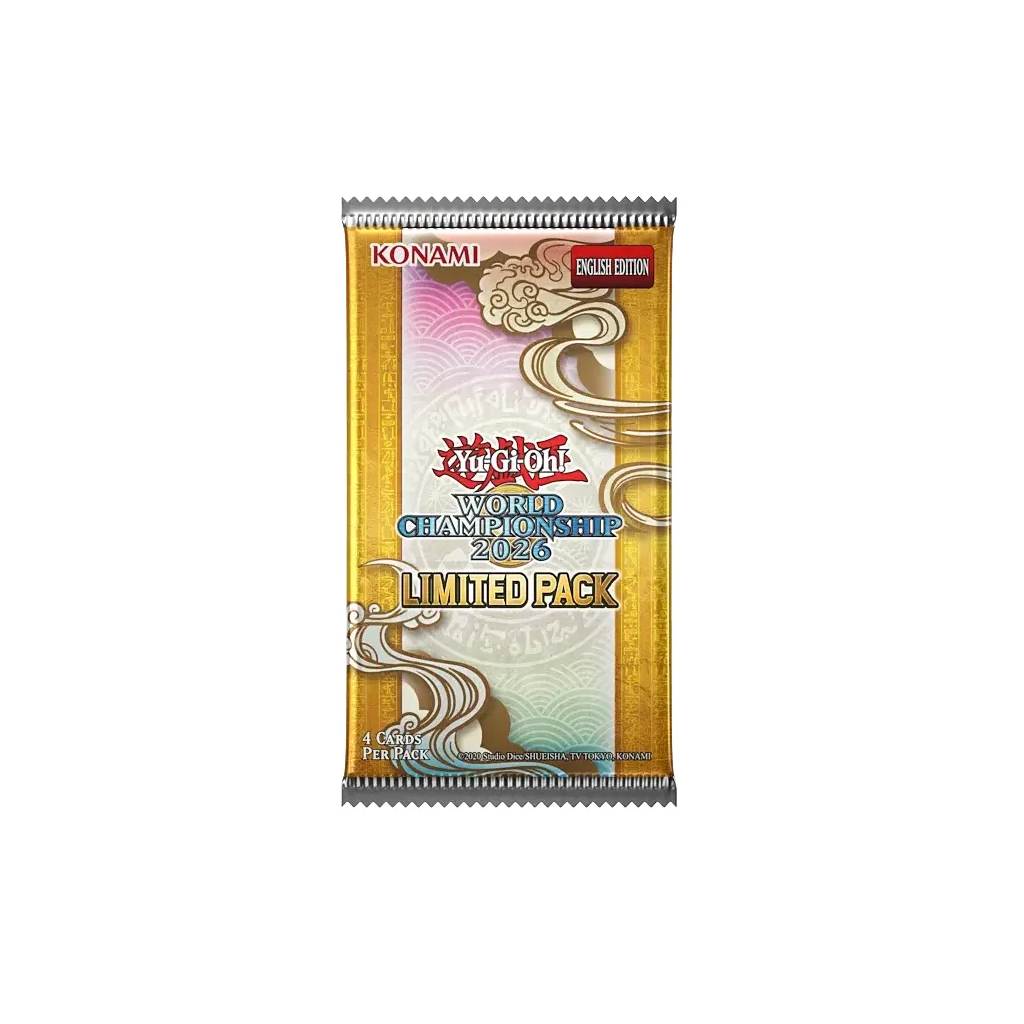 Yu-Gi-Oh! - Limited Pack World Championship 2026 Booster (1 Pack) Englisch ab 29.08.2026