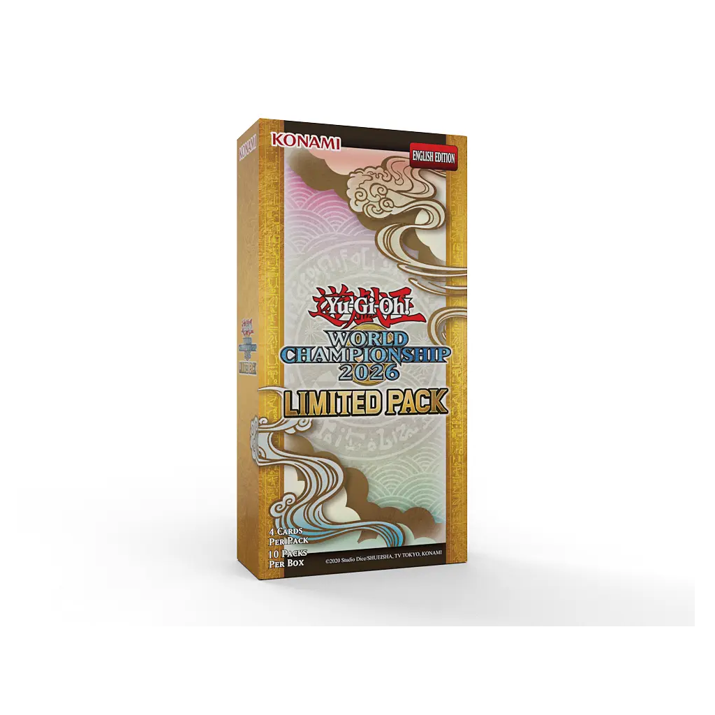 Yu-Gi-Oh! - Limited Pack World Championship 2026 Display (10 Packs) Englisch ab 29.08.2026