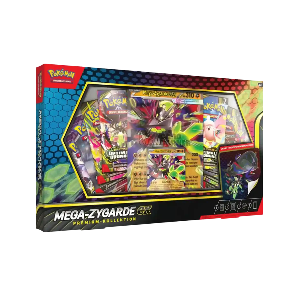 Pokemon Mega Zygarde ex Premium Kollektion Deutsch