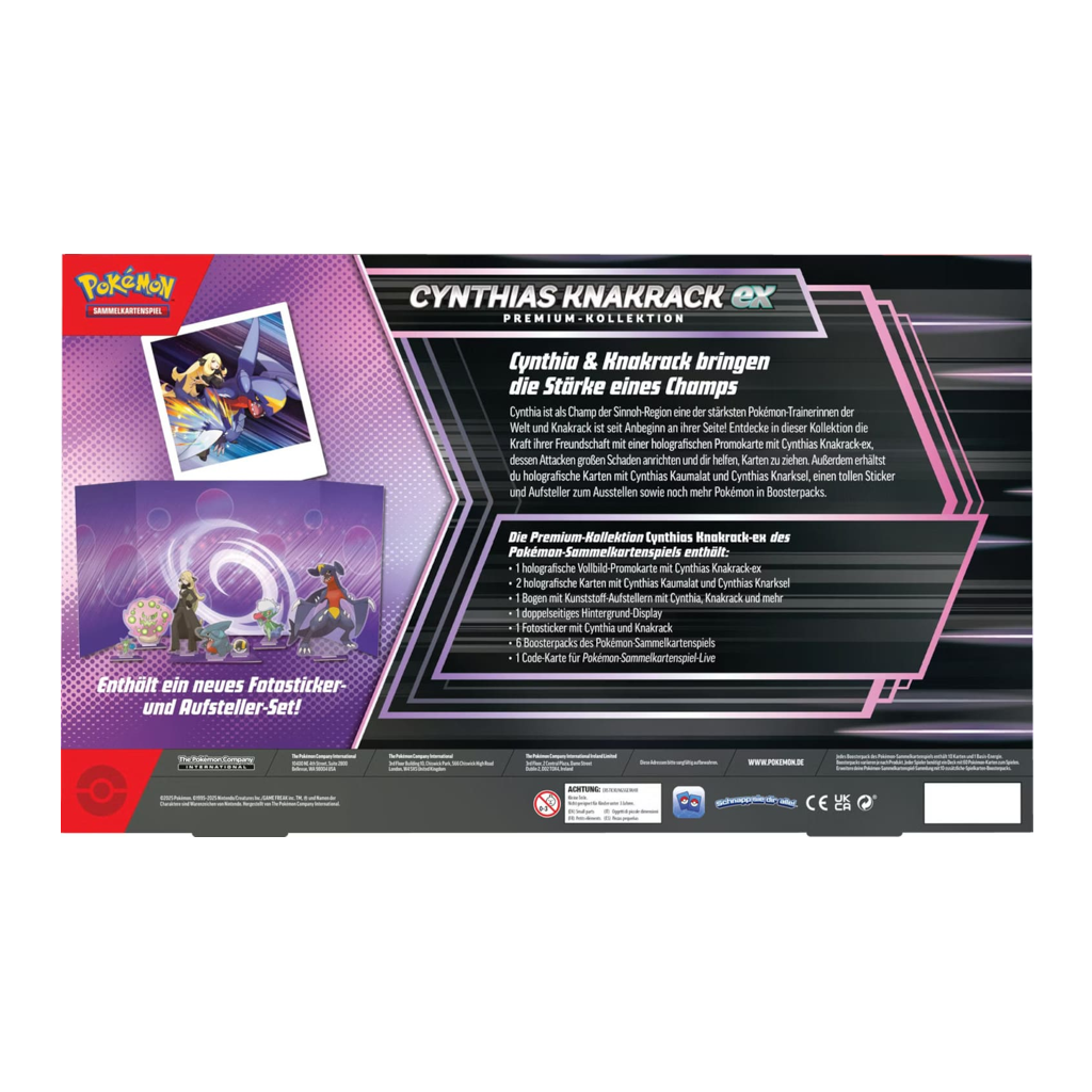 Pokemon Cynthias Garchomp ex Premium Collection Englisch