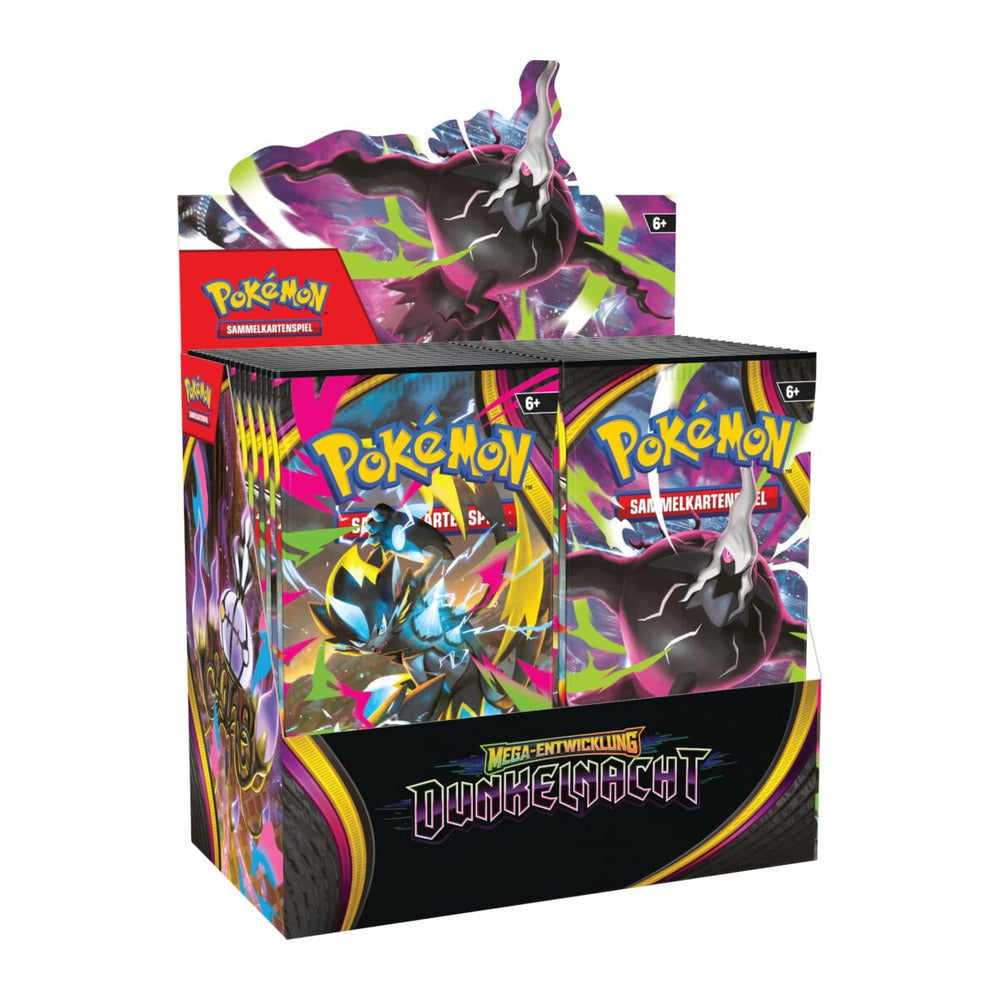 Pokémon – Mega-Entwicklung: Dunkelnacht – Booster-Display