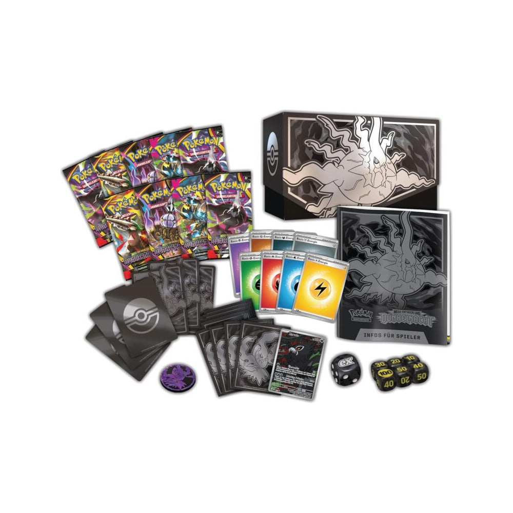 Pokémon – Mega-Entwicklung: Dunkelnacht – Top-Trainer-Box – Mega-Darkrai-ex