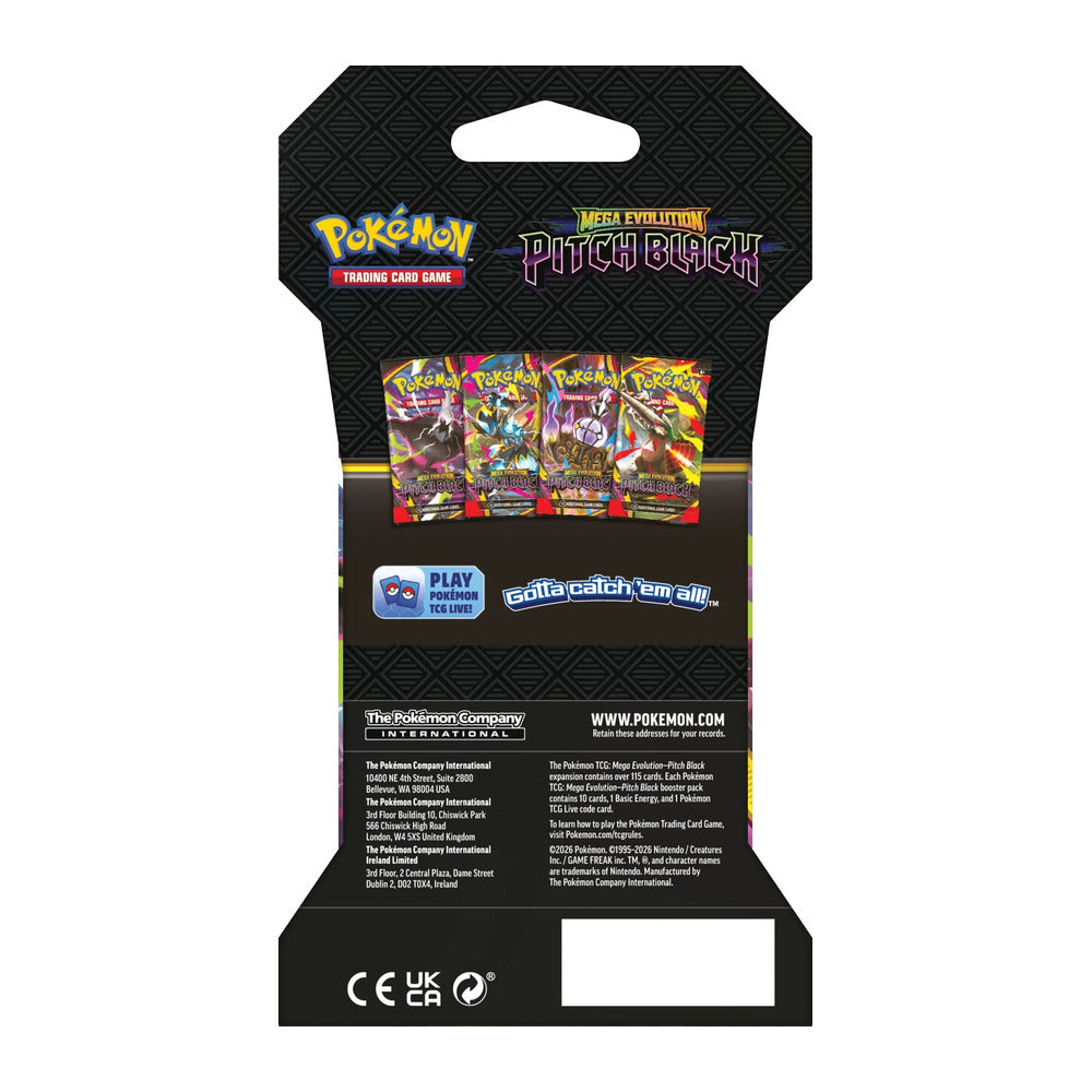 Pokémon – Mega Evolution: Pitch Black – Sleeved Booster