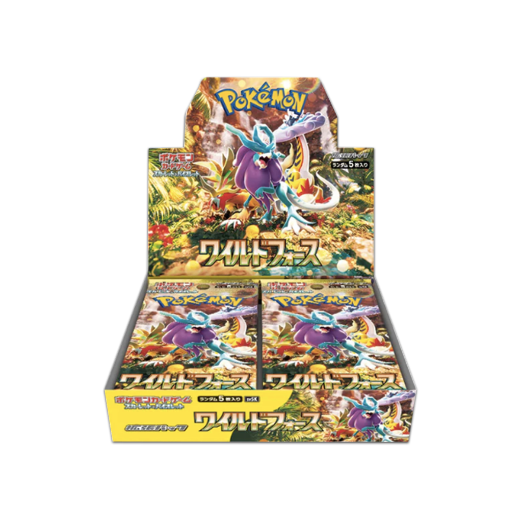 Pokemon Wild Force Display sv5K Japanisch