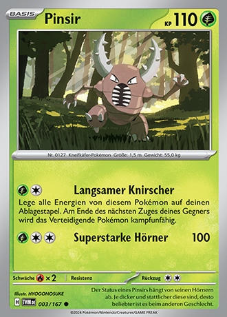 Maskerade im Zwielicht - Pokemon & Trainerkarten - Reverse Holo