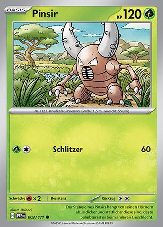 Prismatische Entwicklungen - Pokemon & Trainerkarten - Reverse Holo