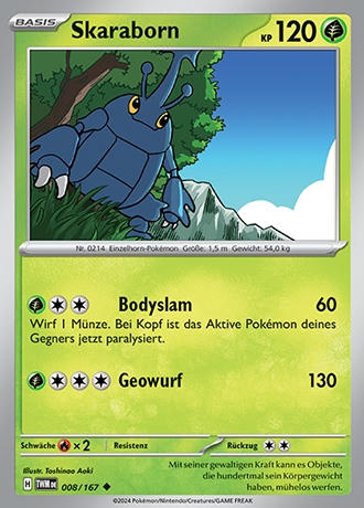 Maskerade im Zwielicht - Pokemon & Trainerkarten - Reverse Holo