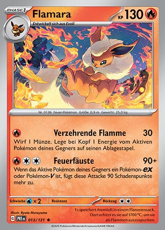 Prismatische Entwicklungen - Pokemon & Trainerkarten - Reverse Holo