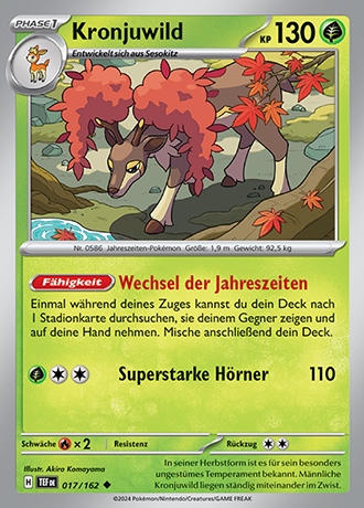 Gewalten der Zeit - Pokemon & Trainerkarten - Reverse Holo
