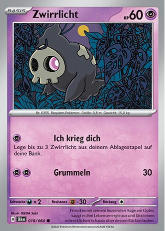 Nebel der Sagen - Pokemon & Trainerkarten - Reverse Holo