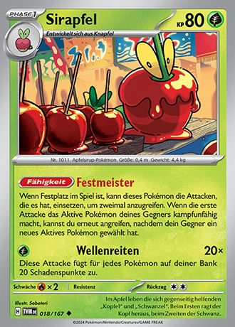 Maskerade im Zwielicht - Pokemon & Trainerkarten - Reverse Holo