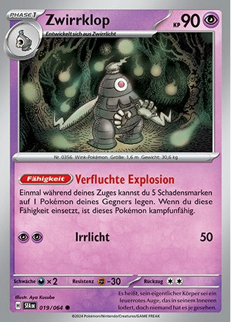 Nebel der Sagen - Pokemon & Trainerkarten - Reverse Holo