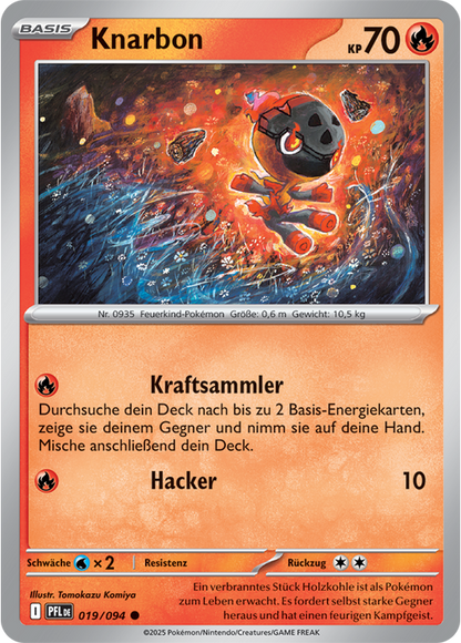 Fatale Flammen - Pokemon & Trainerkarten - Reverse Holo