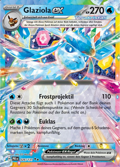 Prismatische Entwicklungen - Pokemon & Trainerkarten