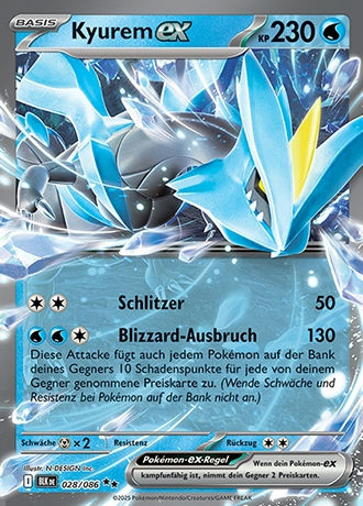 Schwarze Blitze - Pokemon & Trainerkarten
