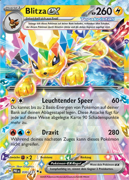 Prismatische Entwicklungen - Pokemon & Trainerkarten