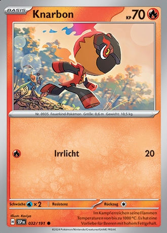 Stürmische Funken - Pokemon & Trainerkarten