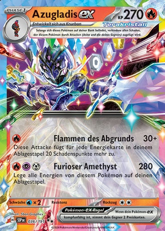 Stürmische Funken - Pokemon & Trainerkarten