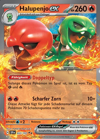 Stürmische Funken - Pokemon & Trainerkarten