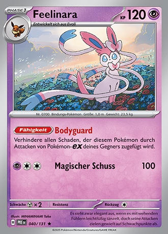 Prismatische Entwicklungen - Pokemon & Trainerkarten - Reverse Holo