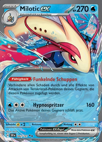 Stürmische Funken - Pokemon & Trainerkarten
