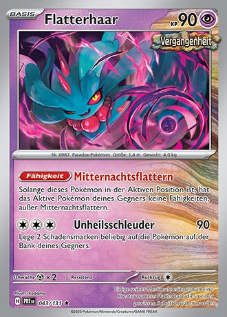 Prismatische Entwicklungen - Pokemon & Trainerkarten