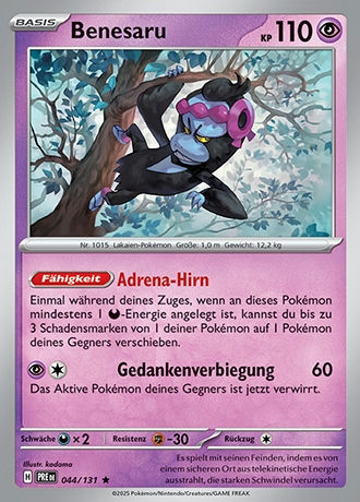 Prismatische Entwicklungen - Pokemon & Trainerkarten