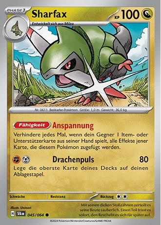 Nebel der Sagen - Pokemon & Trainerkarten - Reverse Holo