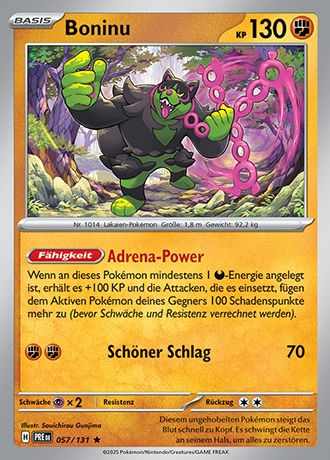 Prismatische Entwicklungen - Pokemon & Trainerkarten