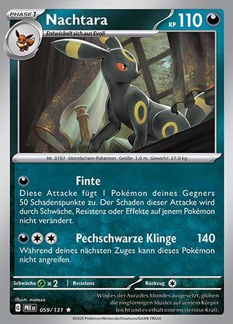 Prismatische Entwicklungen - Pokemon & Trainerkarten - Reverse Holo