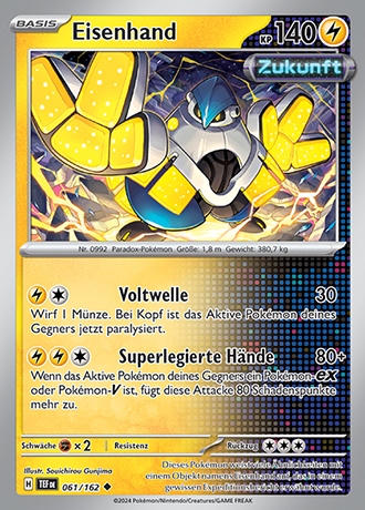 Gewalten der Zeit - Pokemon & Trainerkarten - Reverse Holo