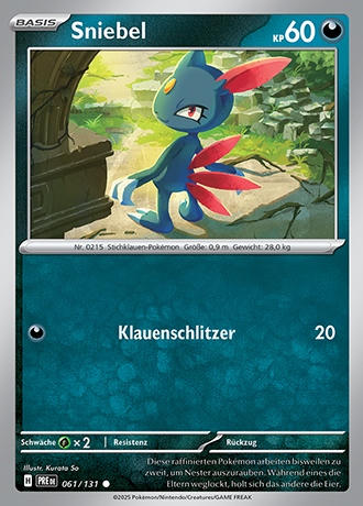 Prismatische Entwicklungen - Pokemon & Trainerkarten - Reverse Holo