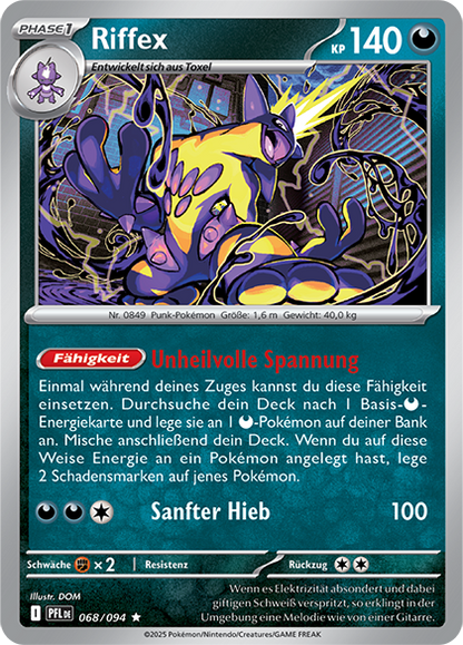 Fatale Flammen - Pokemon & Trainerkarten - Reverse Holo