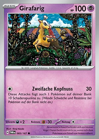 Maskerade im Zwielicht - Pokemon & Trainerkarten - Reverse Holo