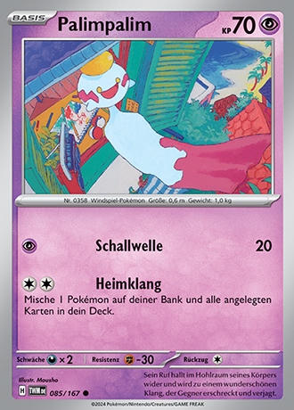 Maskerade im Zwielicht - Pokemon & Trainerkarten - Reverse Holo